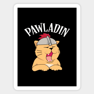 Pawladin Funny Cat Tabletop RPG Magnet